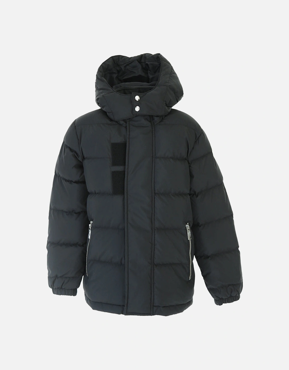 Boys Logo Puffer Jacket Black, 3 of 2