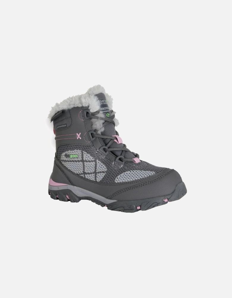 Girls Hawthorn Evo Jnr Faux Fur Lined Walking Boots