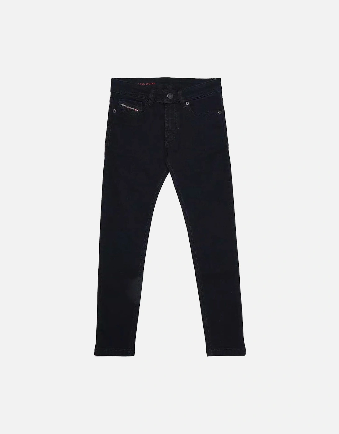 Boys Sleenker Jeans Black, 4 of 3