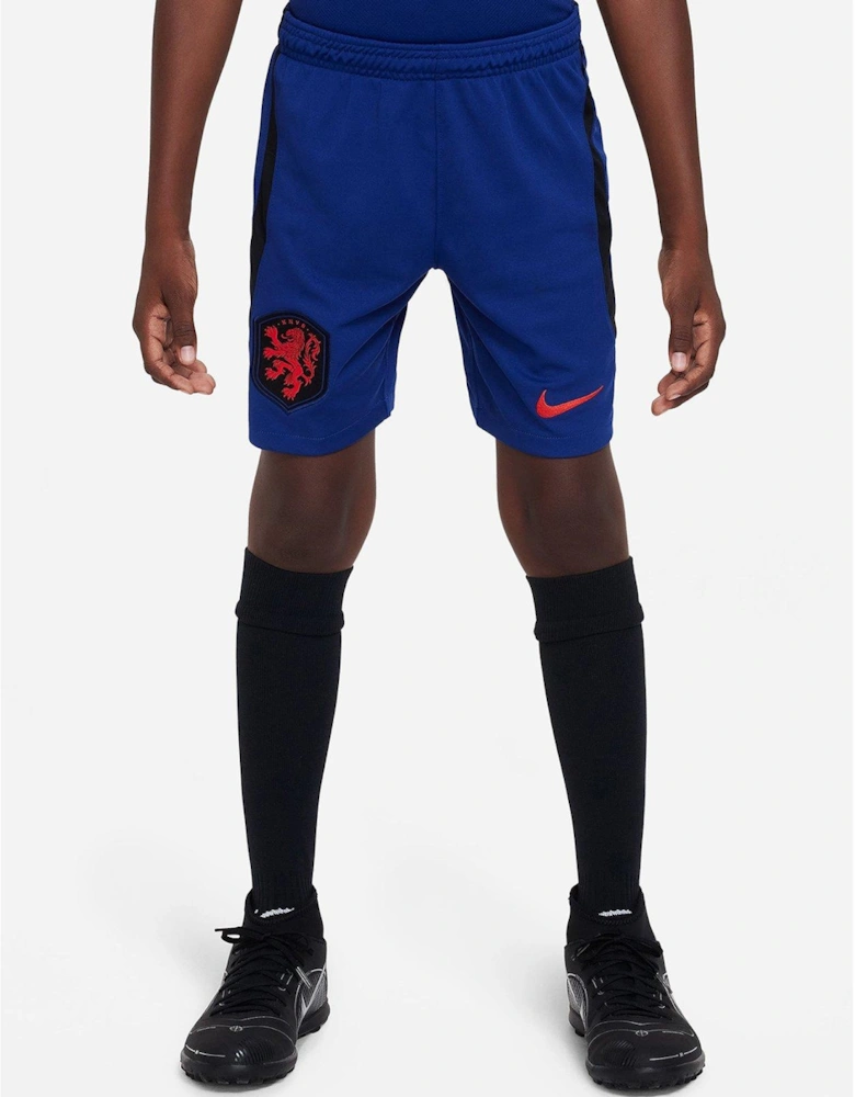Youth Holland Away WC 2022 Short - Blue