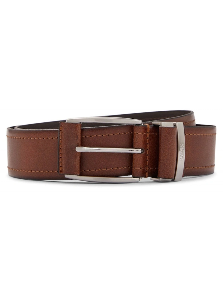 Men's Medium Brown Sody Leather Belt