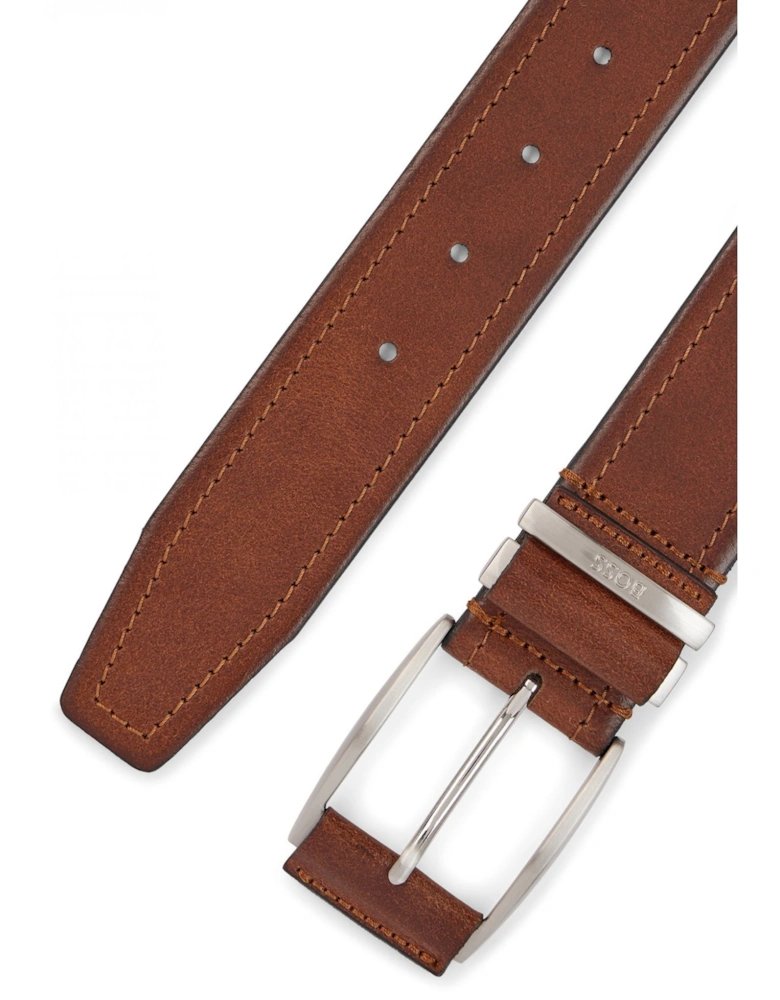 Men's Medium Brown Sody Leather Belt