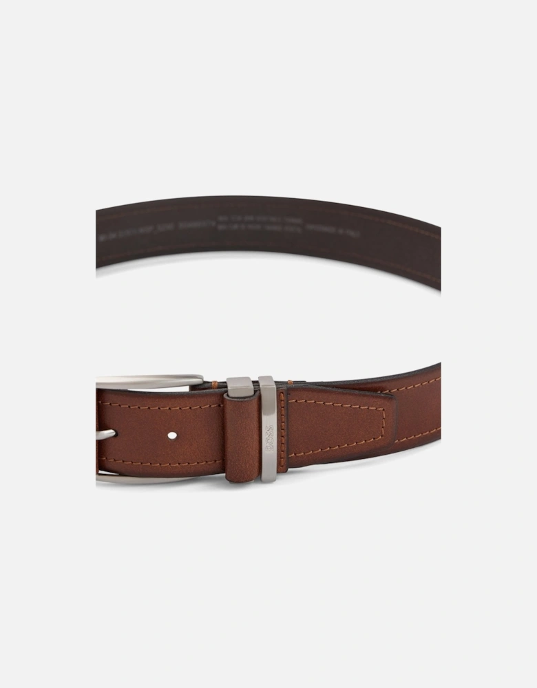 Men's Medium Brown Sody Leather Belt