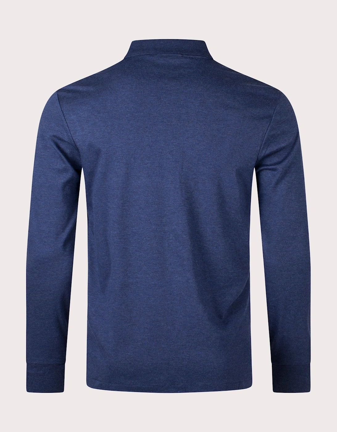 Custom Slim Fit Long Sleeve Polo Shirt