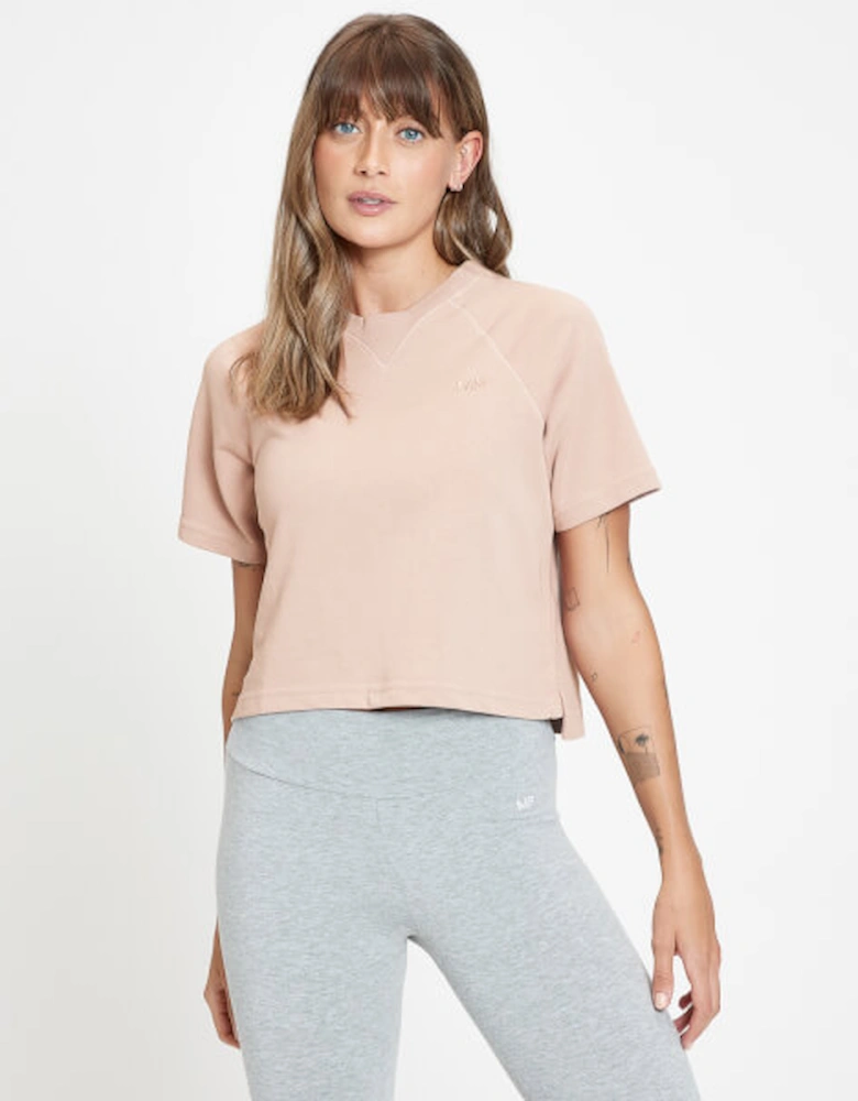 Women's Rest Day Short Sleeve Top - Fawn