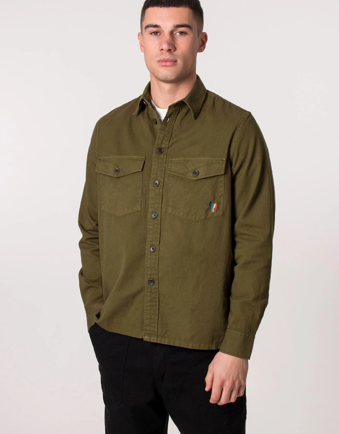Relaxed Fit Chest Pocket Shirt, 5 of 4