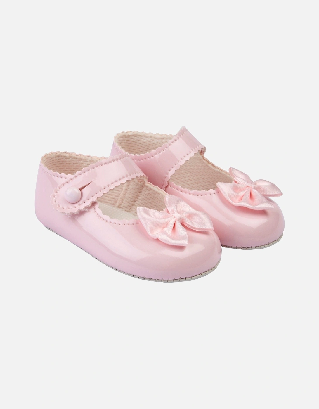 Pink Patent Soft Sole Shoes, 2 of 1