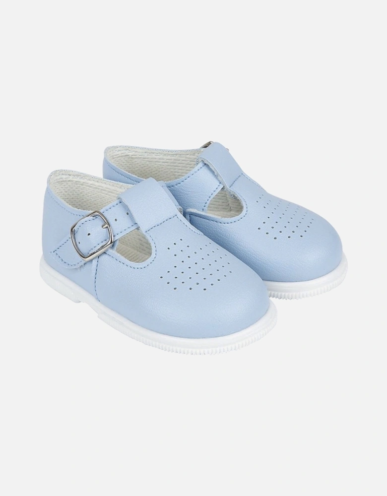 Sky Blue T-Bar Shoes
