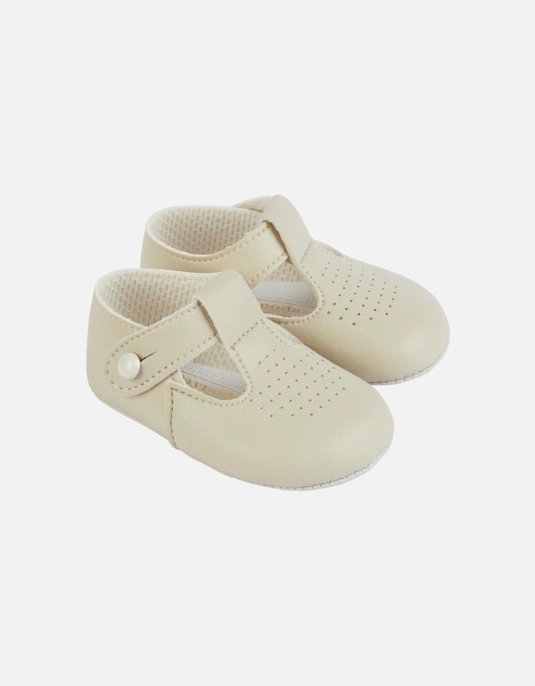Biscuit T-Bar Soft Sole Shoes