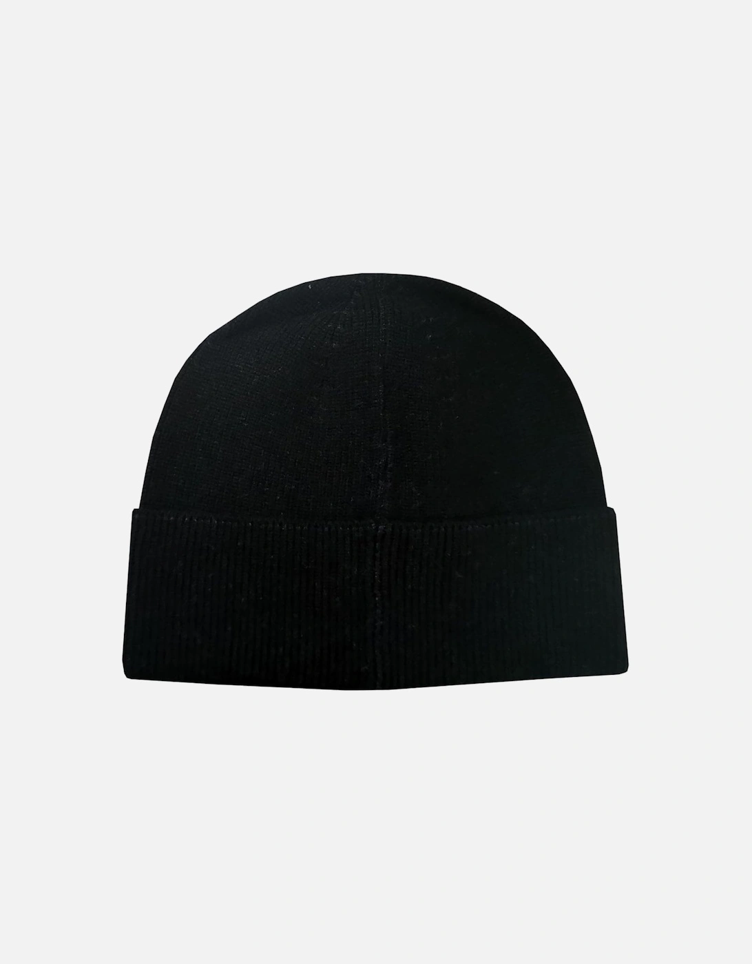 Men's Black Knitted Lamichetto Hat.