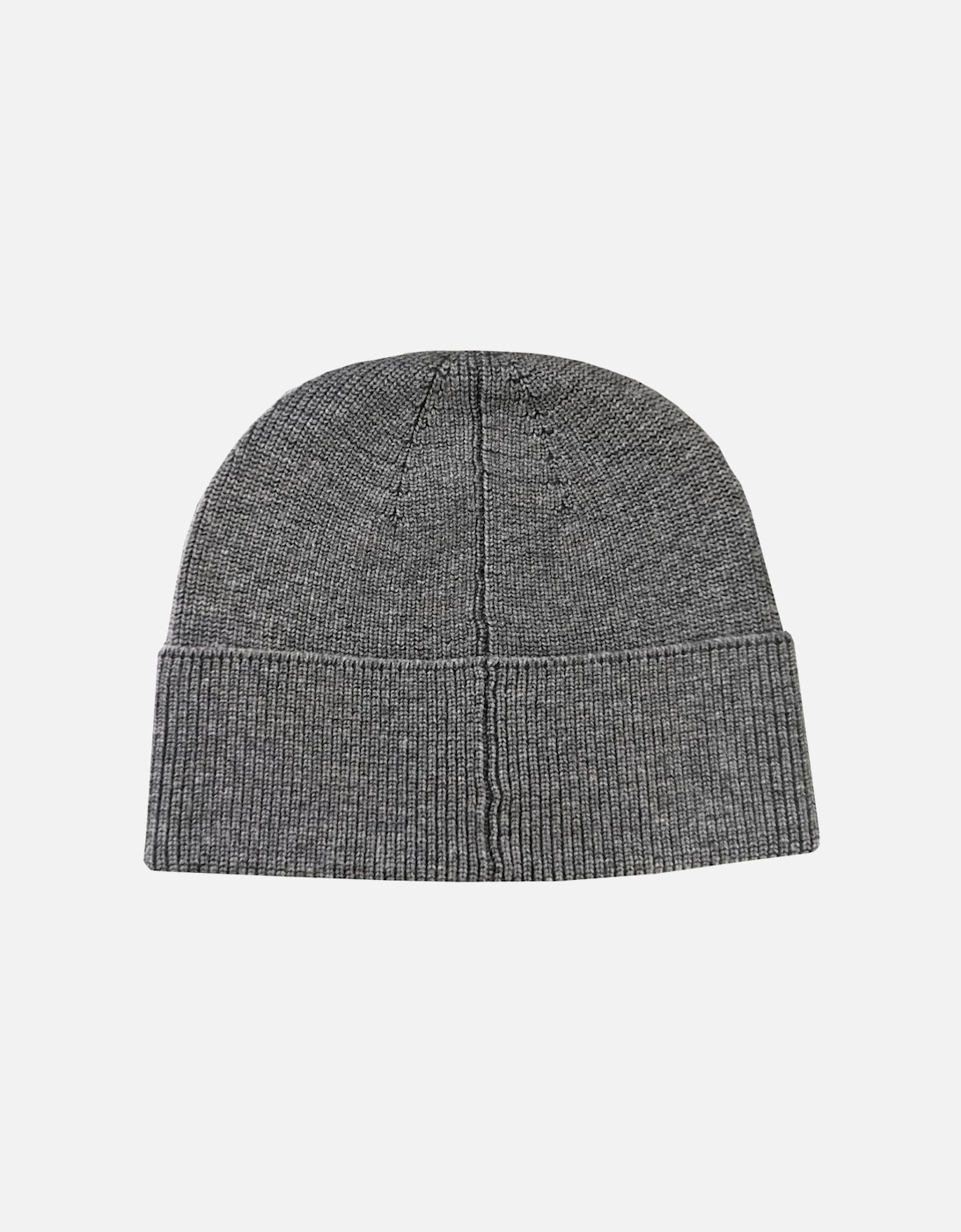 Men's Silver Knitted Lamichetto Hat.