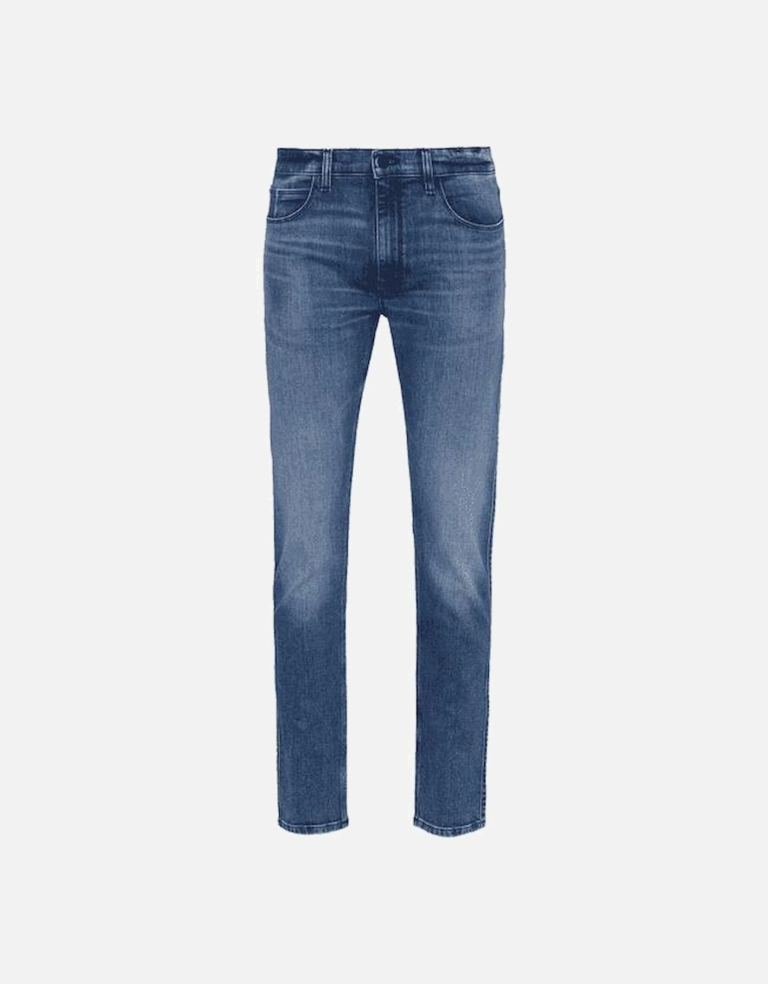 HUGO 734 Extra Slim Fit Blue Denim Jeans, 3 of 2