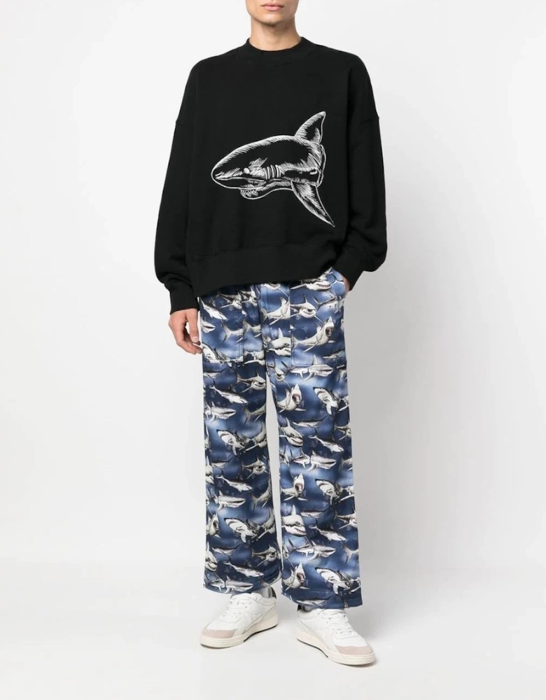 Split Shark Crew Sweatshirt