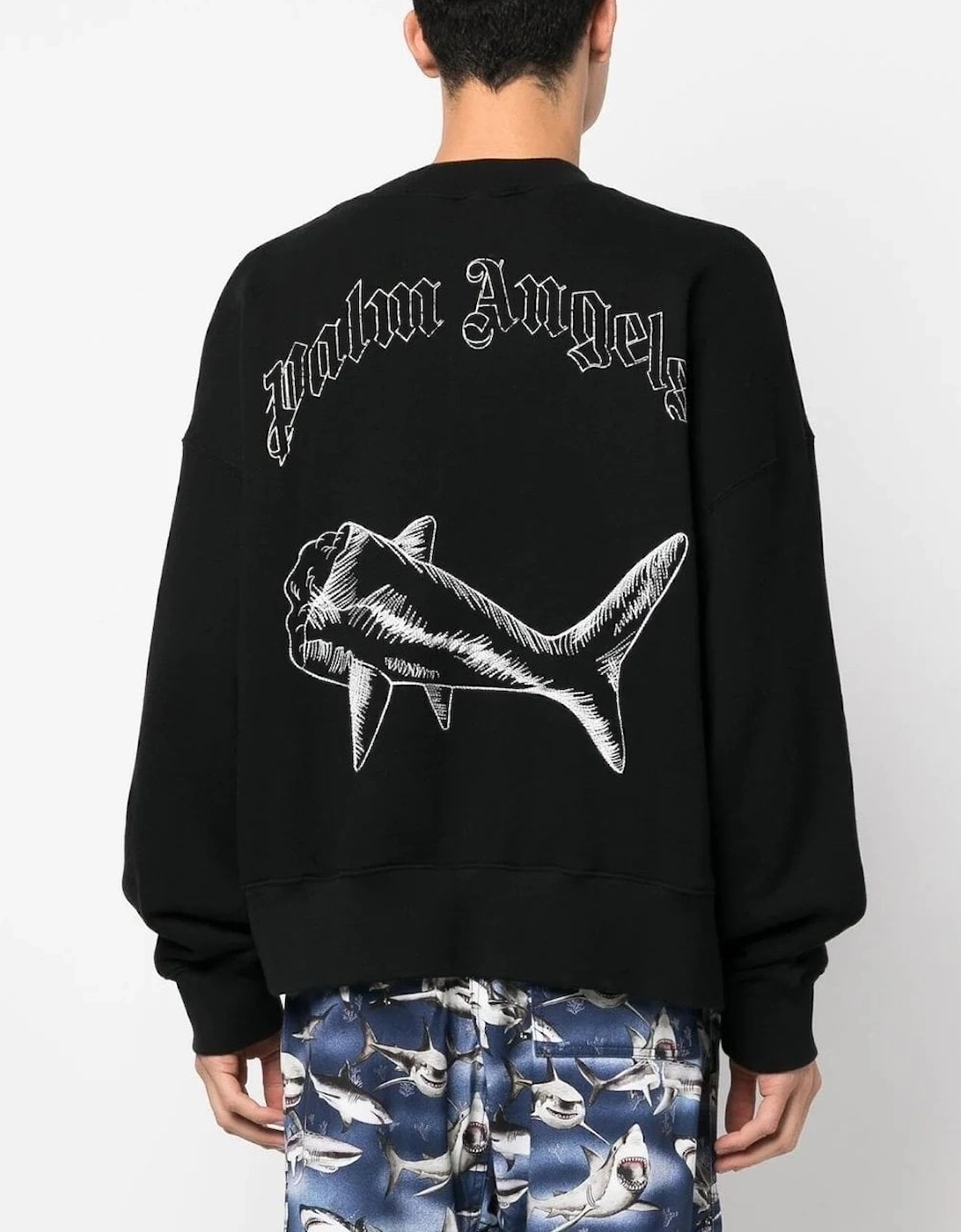 Split Shark Crew Sweatshirt