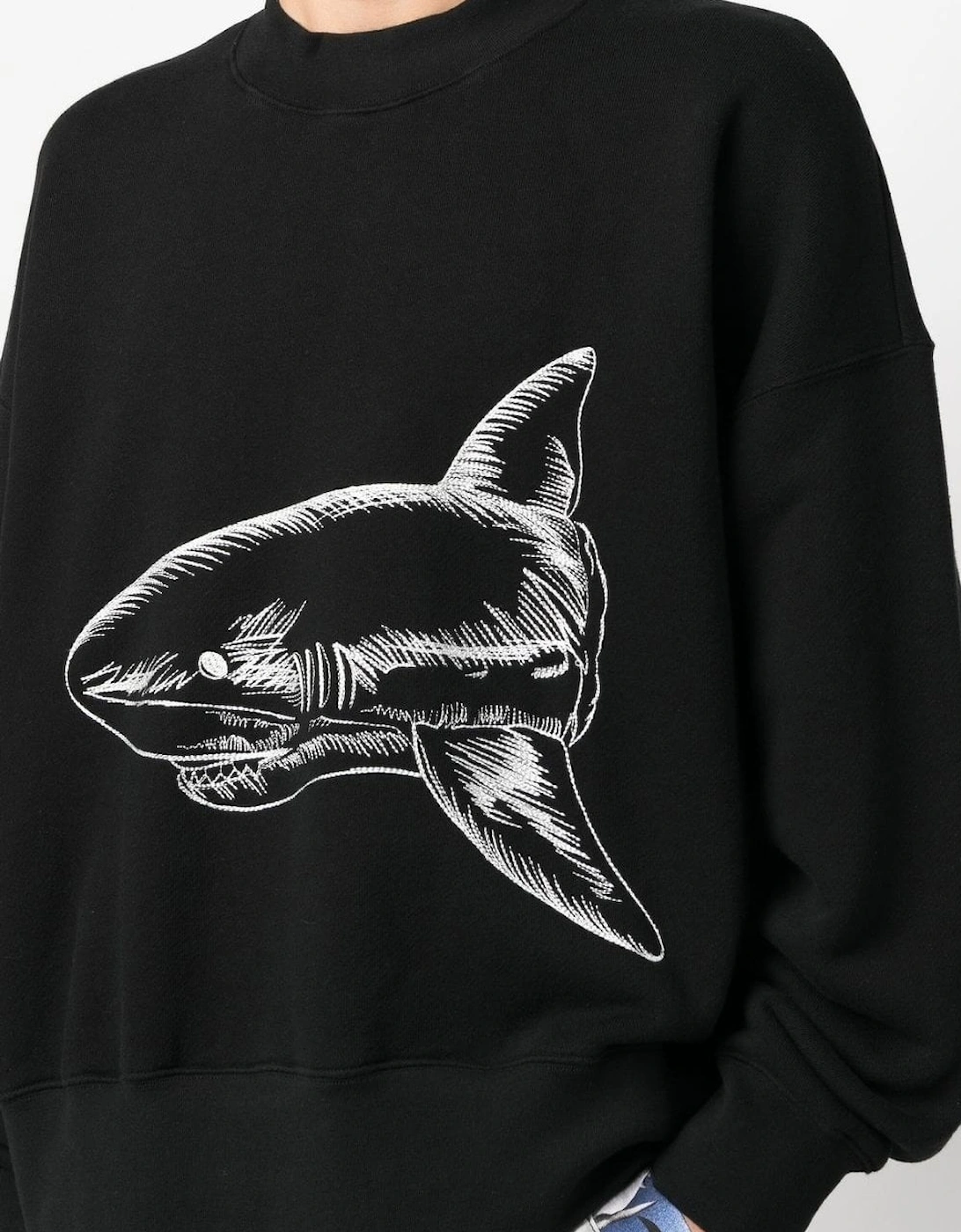 Split Shark Crew Sweatshirt