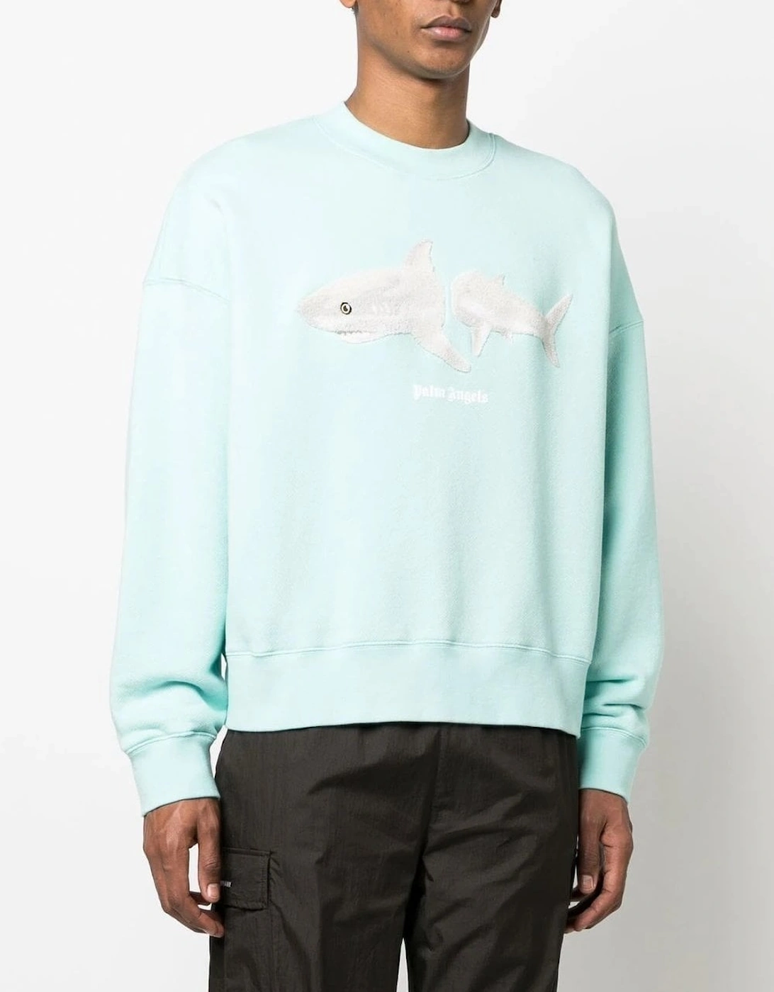 White Shark Crew Sweatshirt