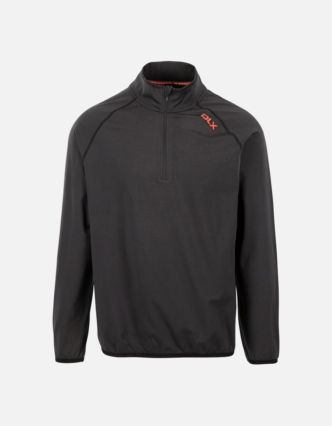 Mens Hulton DLX Half Zip Fleece Top, 4 of 3