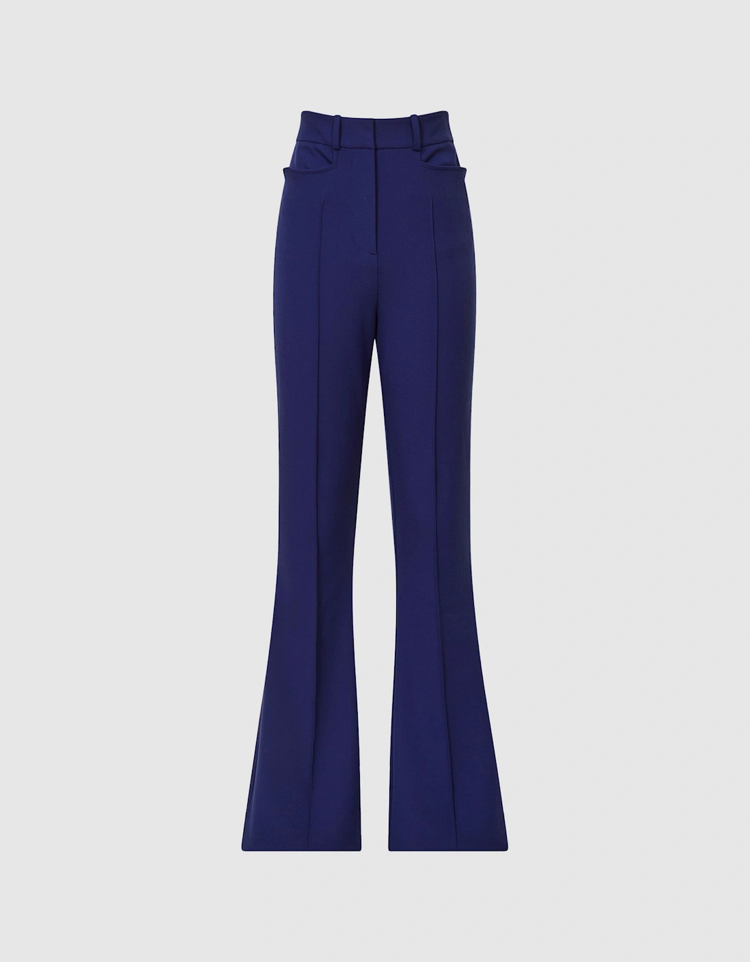 Flared High Rise Trousers, 2 of 1