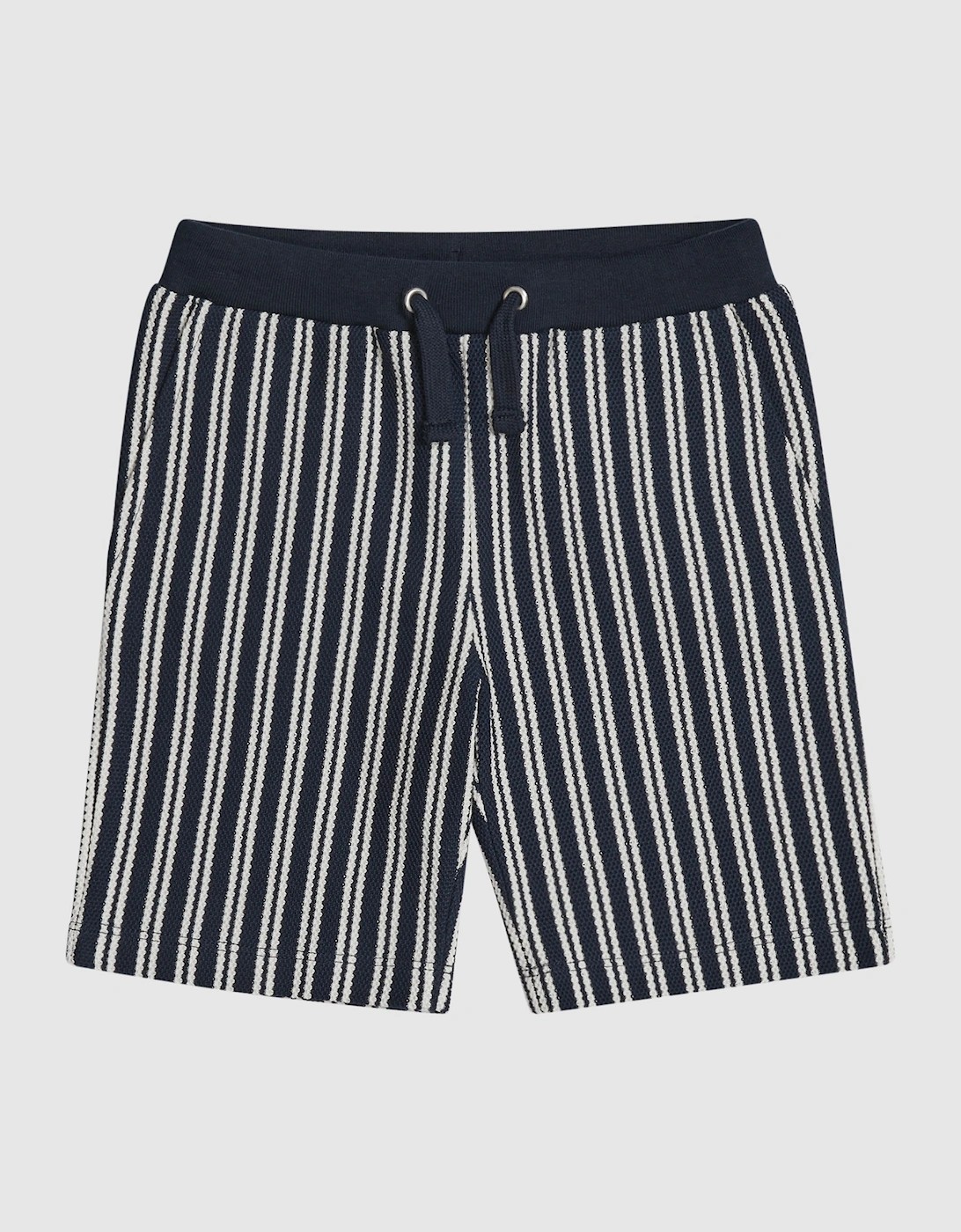 Junior Striped Cotton Shorts, 2 of 1