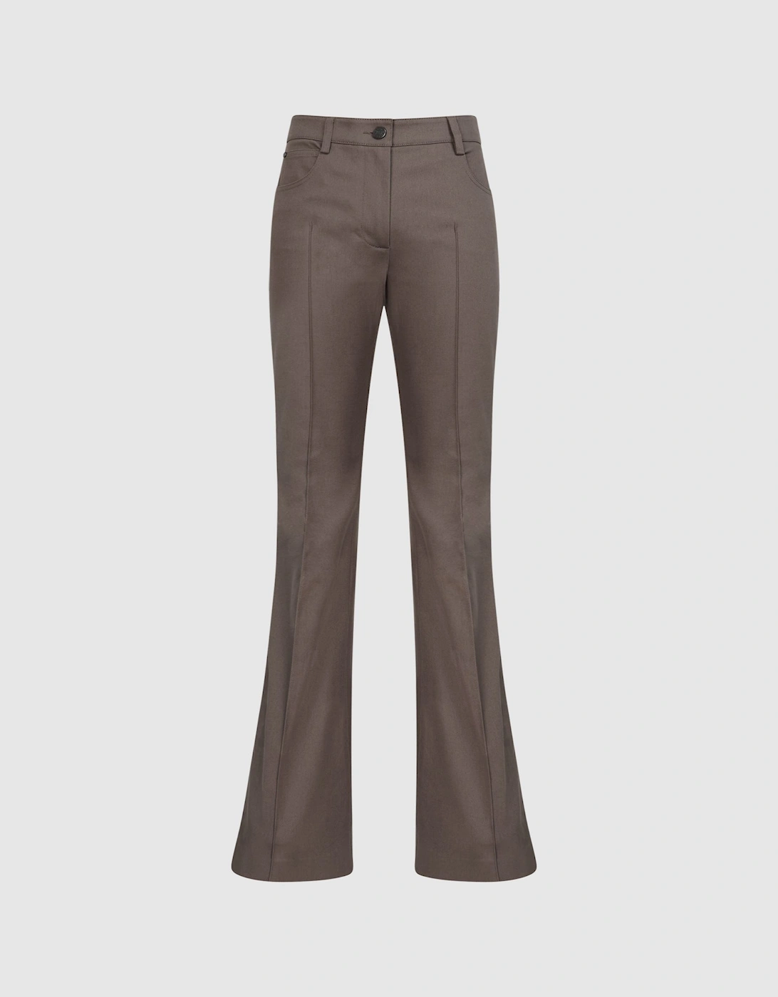 High Rise Flared Trousers, 2 of 1