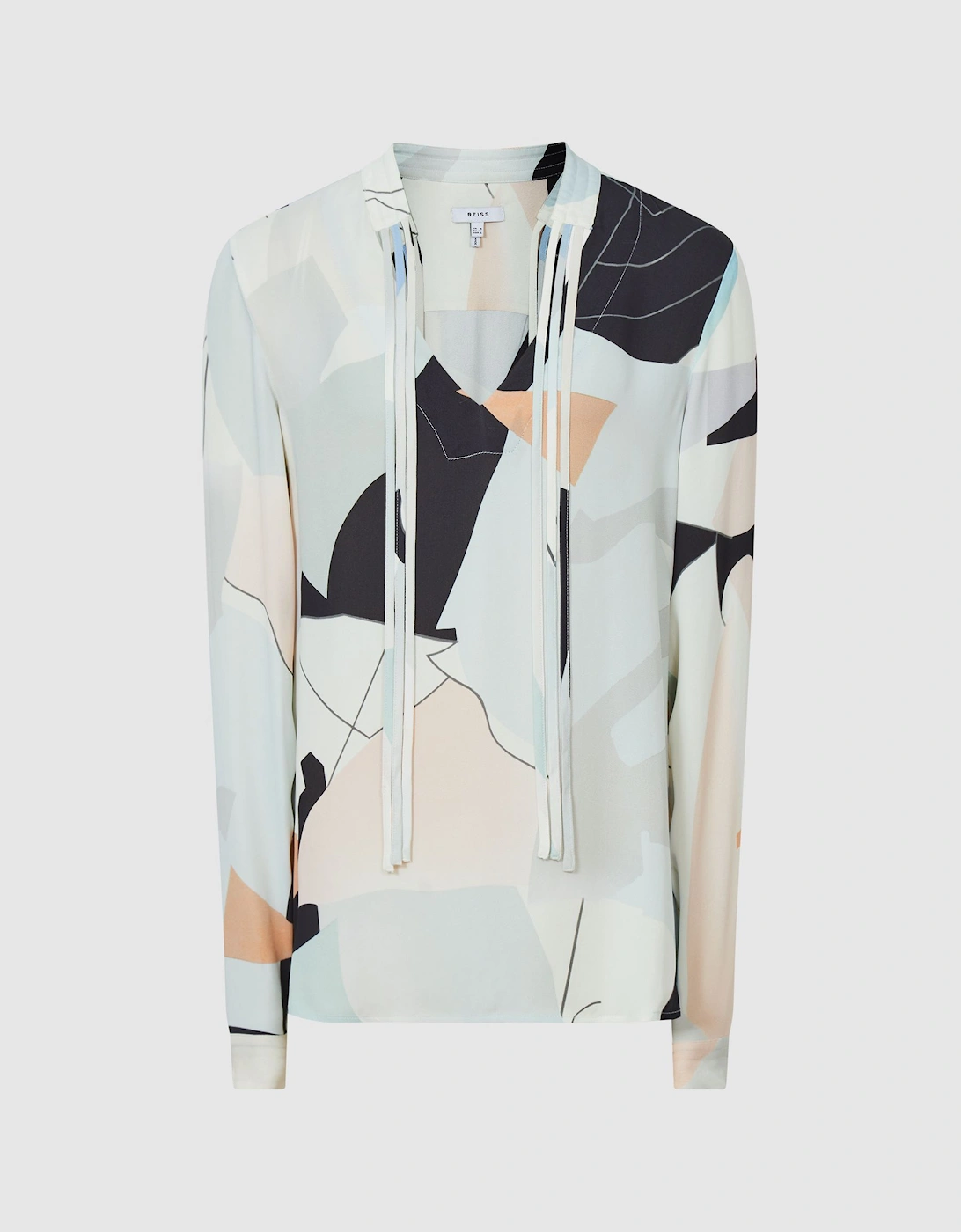 Abstract Print Blouse, 2 of 1