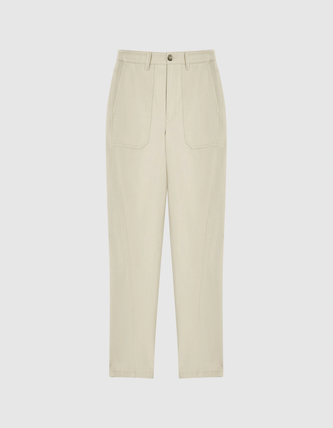 Cotton Tapered Slim Trousers, 3 of 2
