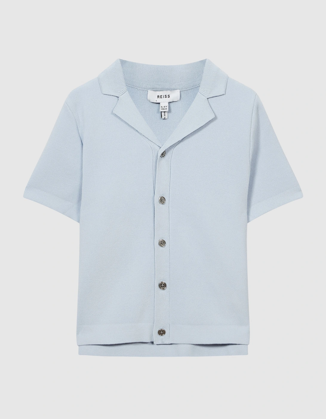 Junior Cuban Collar Stretch Shirt, 2 of 1