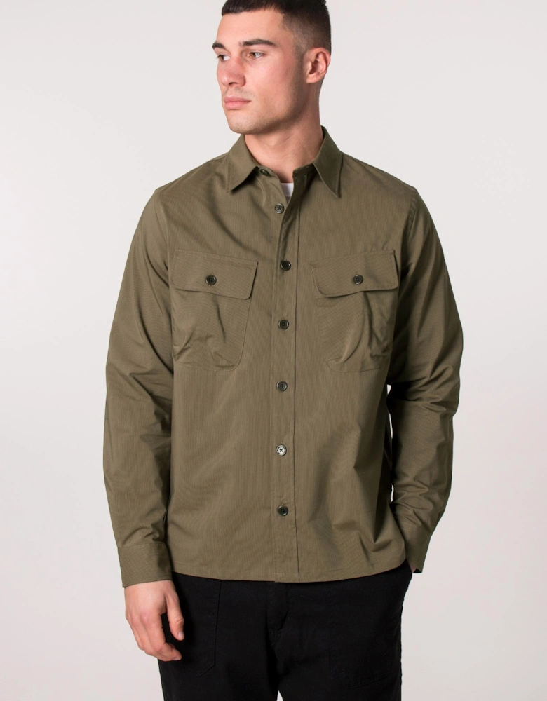 Relaxed Fit Two Pocket Shirt