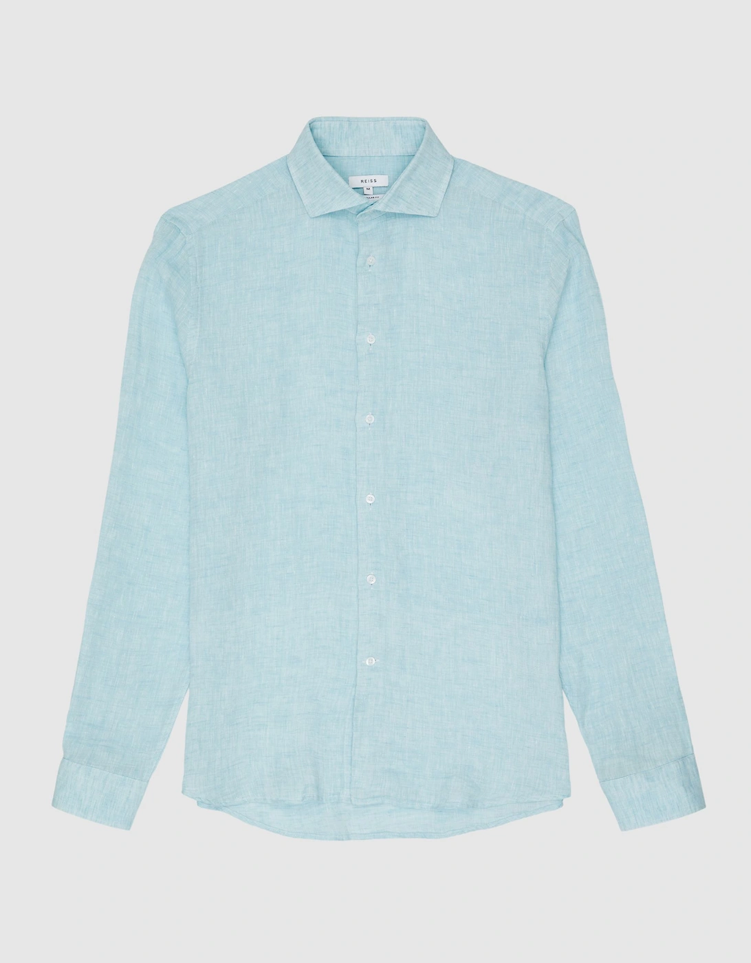 Linen Button-Through Shirt, 2 of 1