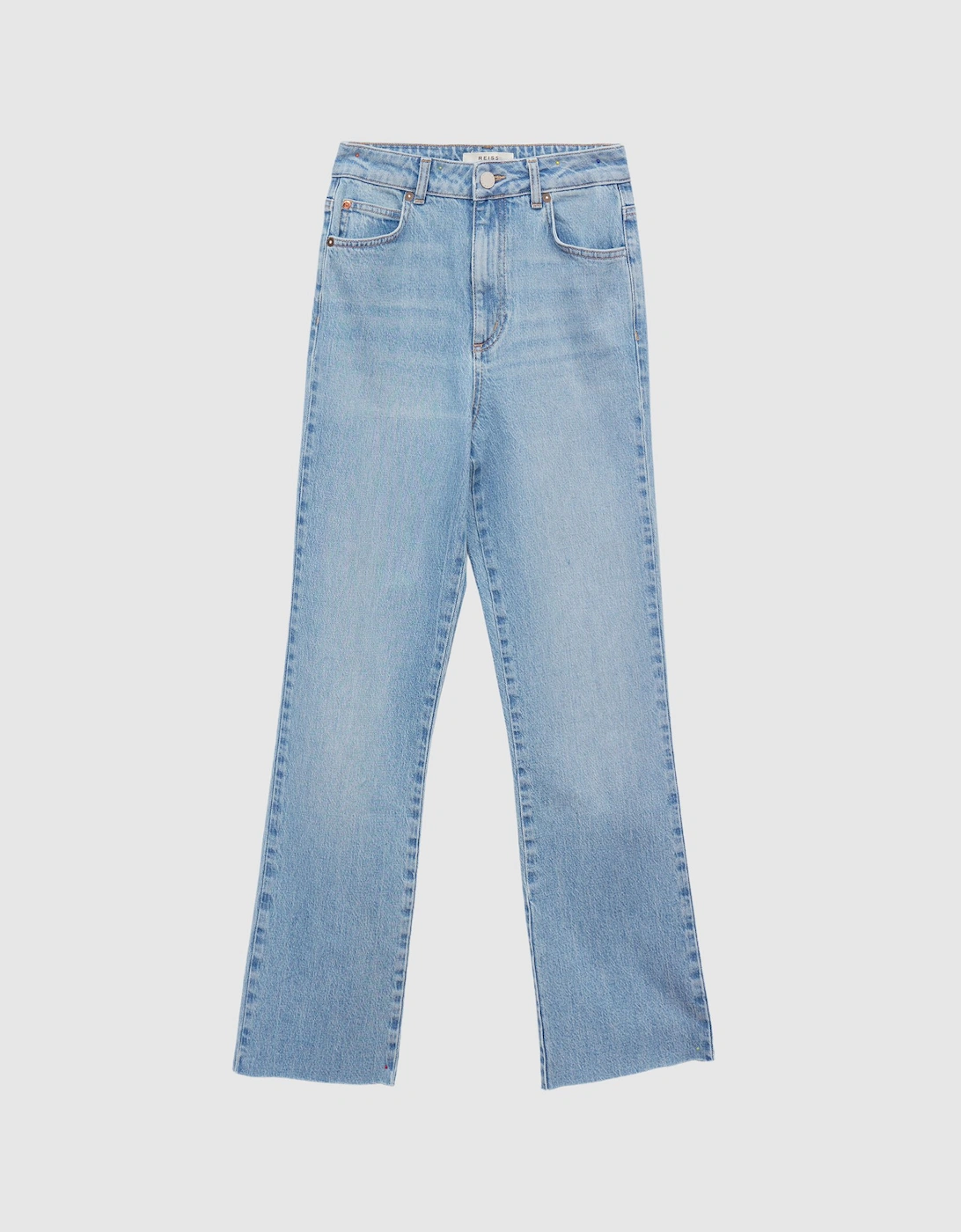 Mid Rise Kick Flared Jeans, 2 of 1