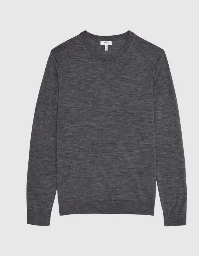 Merino Wool Crew Neck Jumper