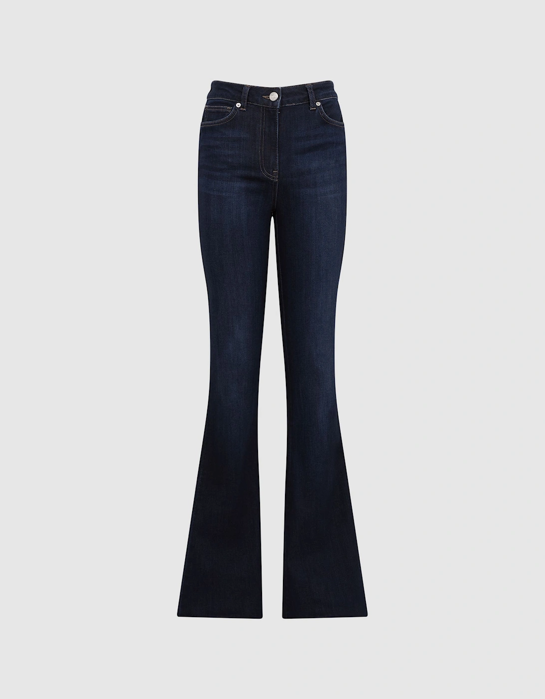 High Rise Skinny Flared Jeans, 2 of 1