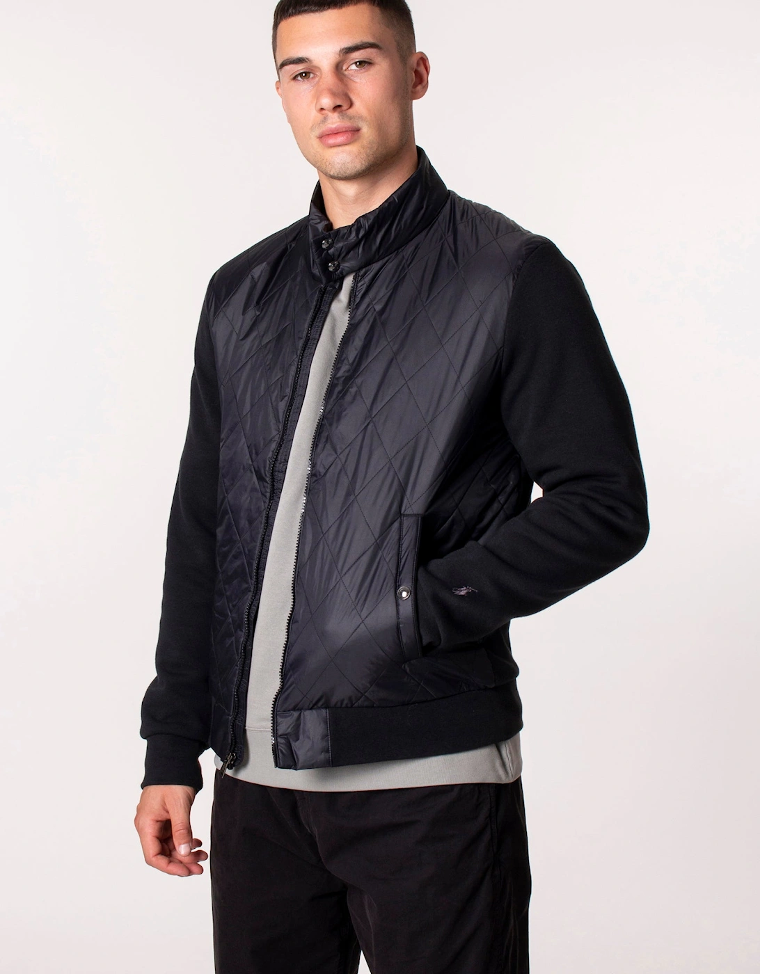 Quilted Hybrid Jacket