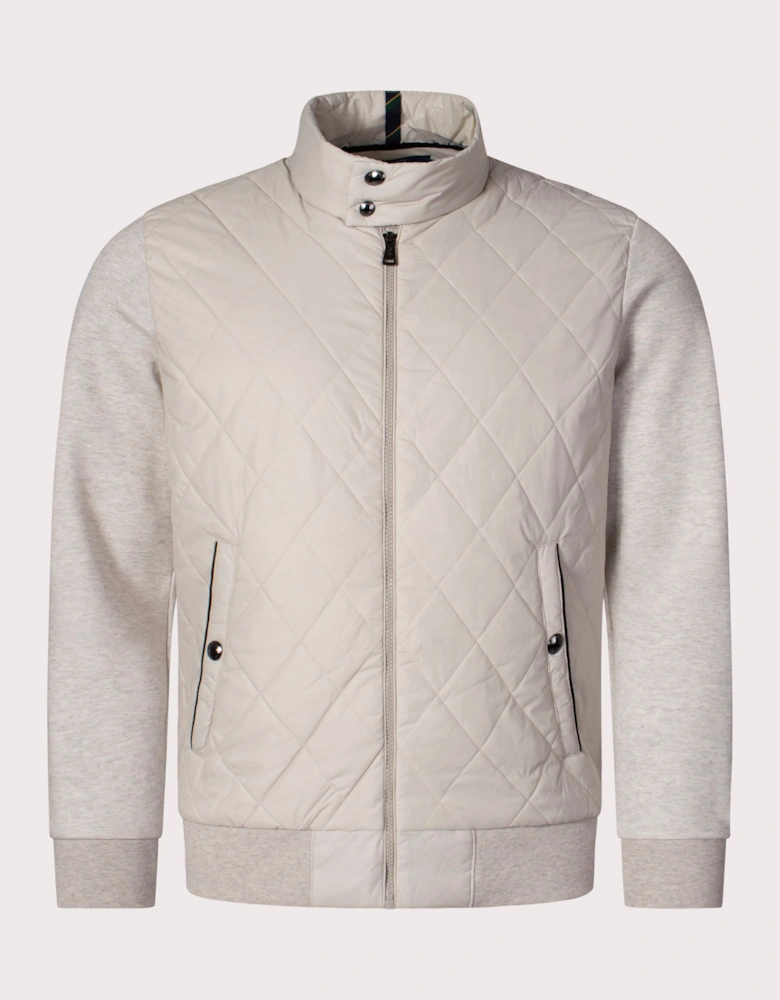 Quilted Hybrid Jacket