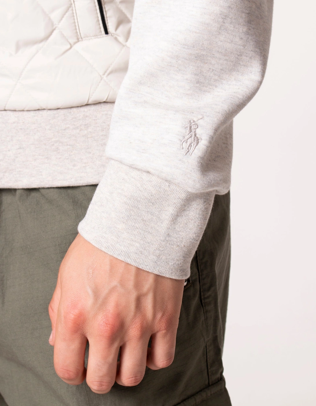 Quilted Hybrid Jacket