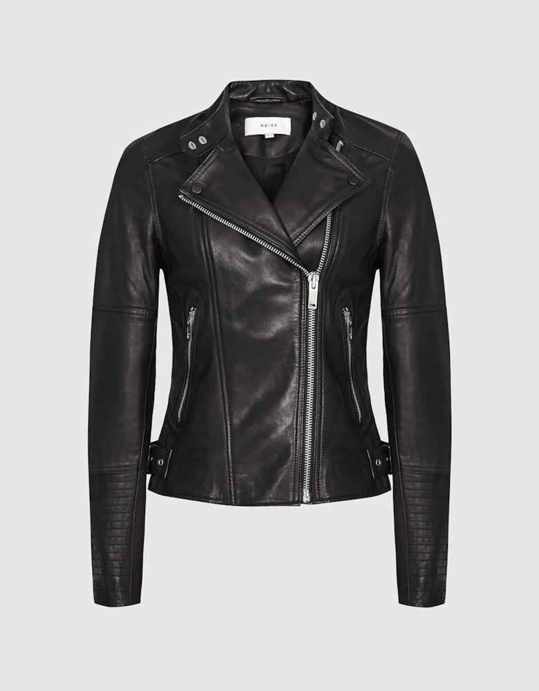 Leather Biker Jacket