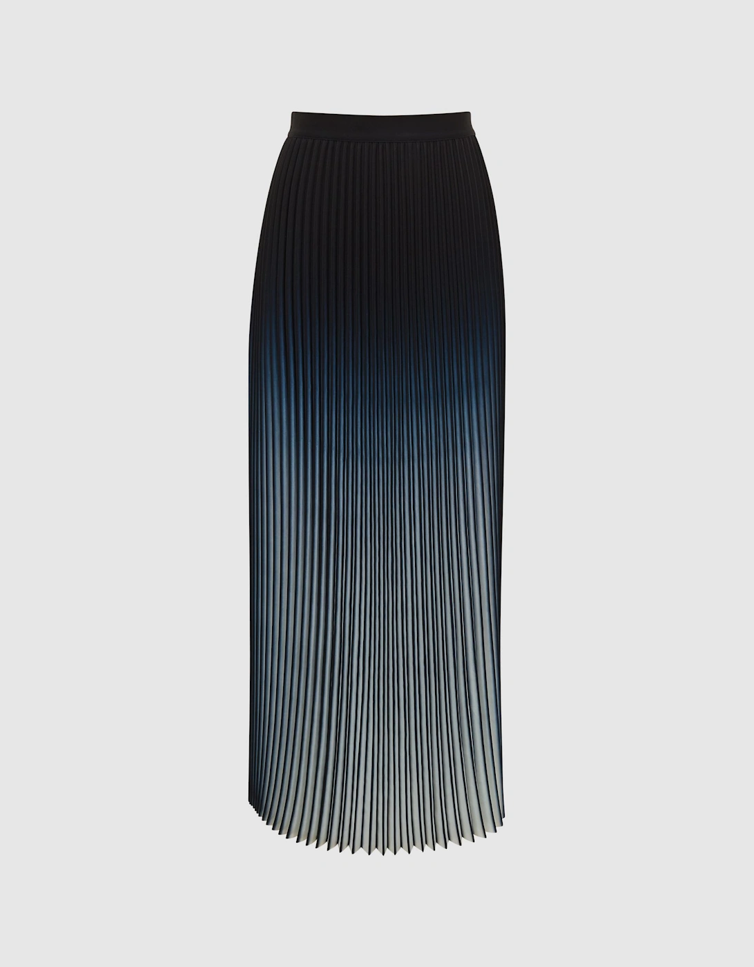 Ombre Pleated Midi Skirt, 2 of 1