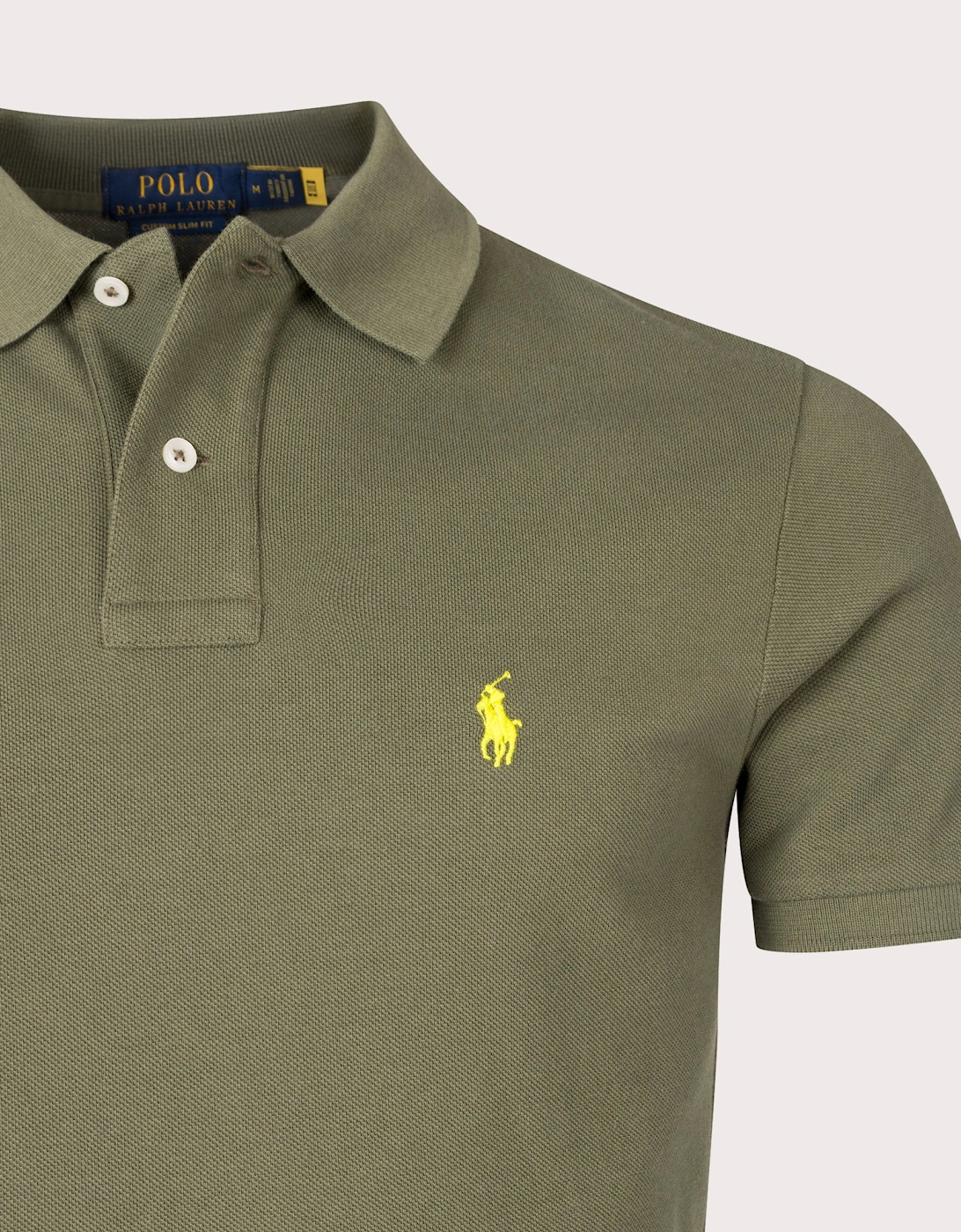Custom Slim Fit Mesh Polo Shirt
