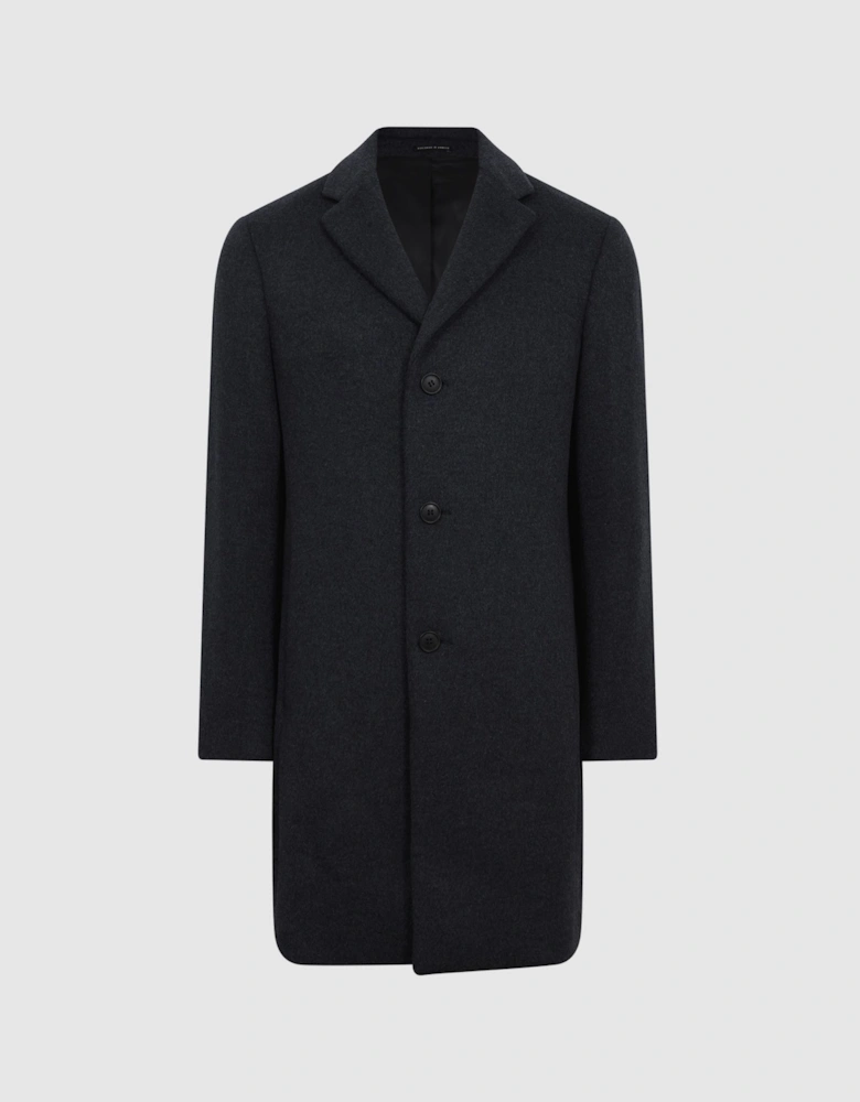 Single Breasted Overcoat