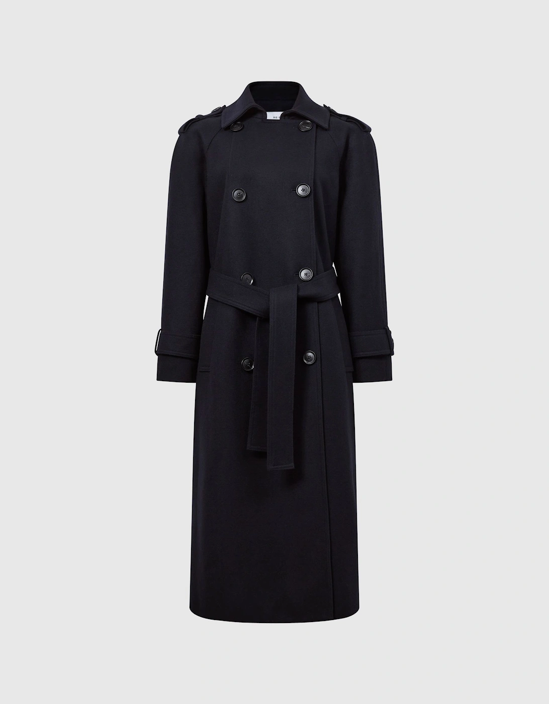 Wool Trench Coat, 2 of 1