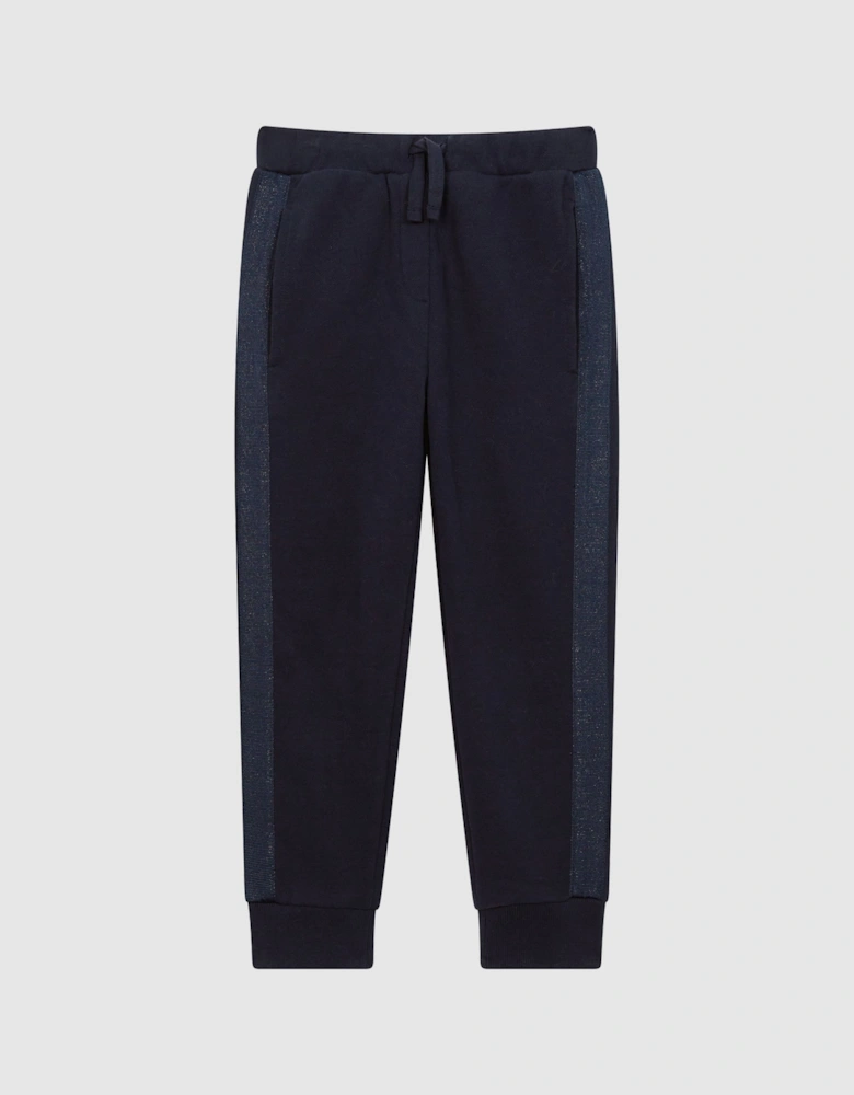 Metallic Trim Joggers