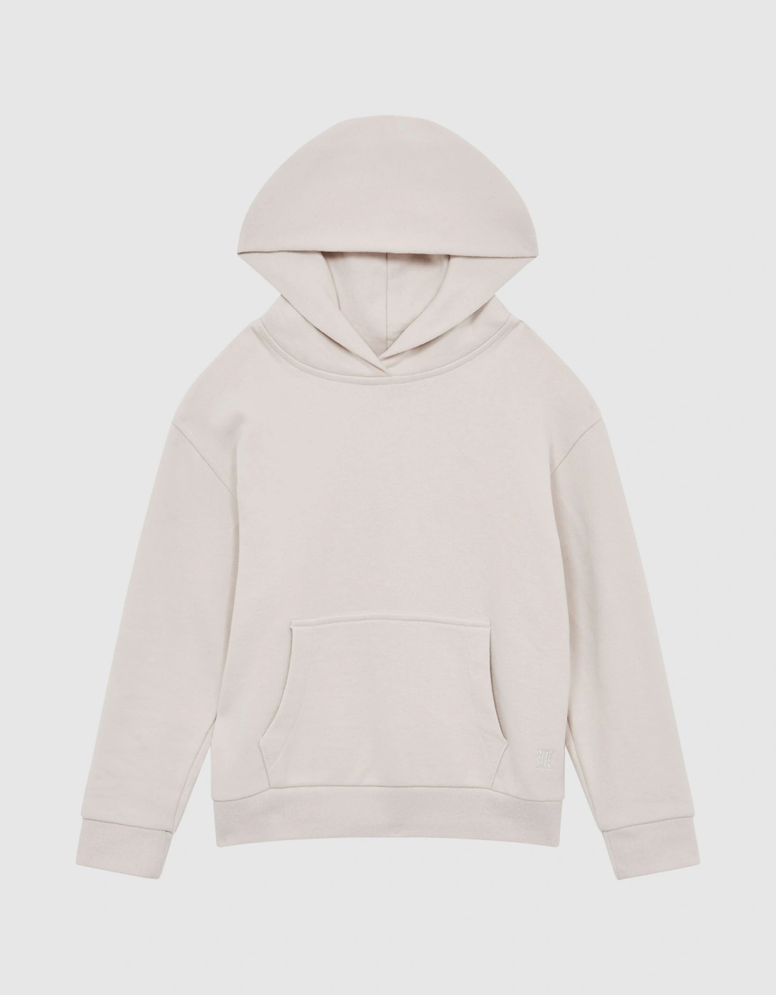 Oversized Cotton Jersey Hoodie, 2 of 1
