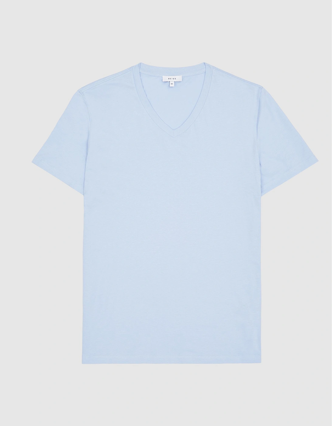 Cotton V-Neck T-Shirt, 2 of 1