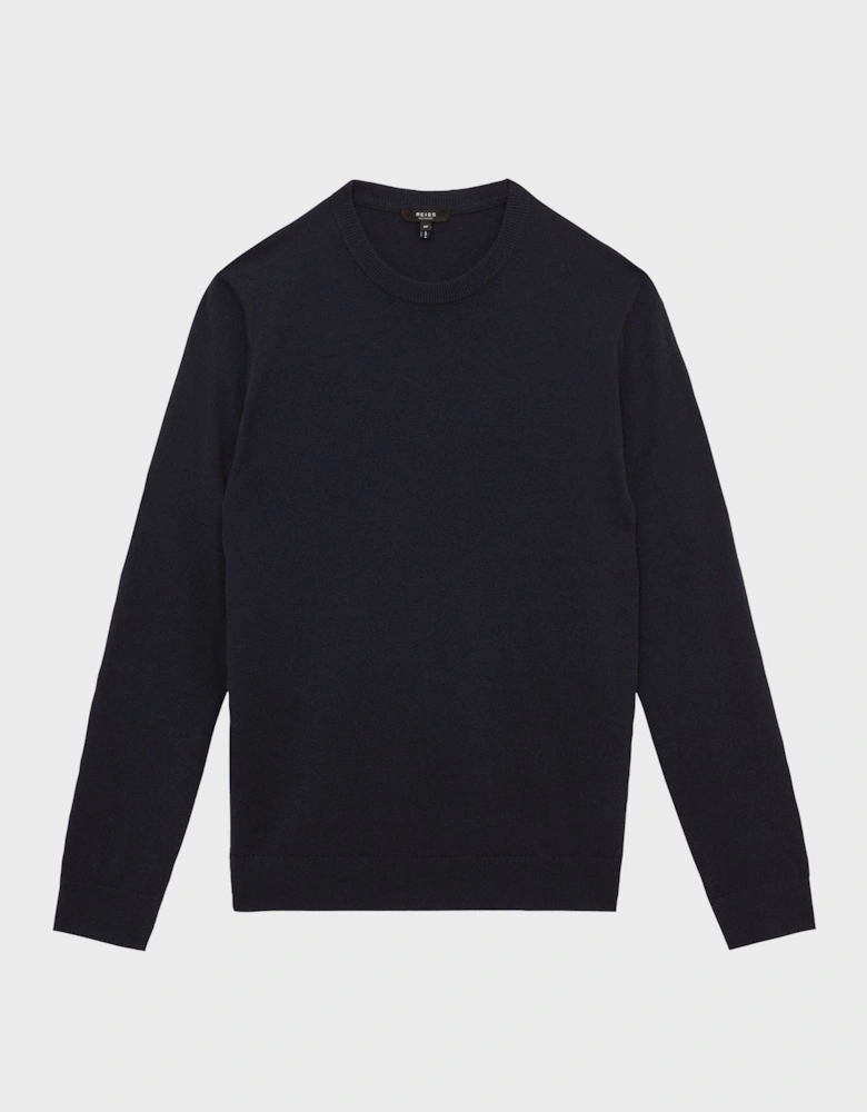 Crew Neck 100% Cashmere Jumper