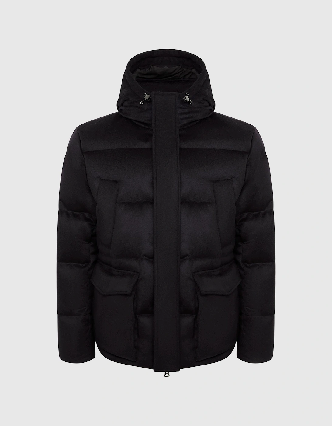 Cashmere Down Filled Puffer Jacket, 2 of 1