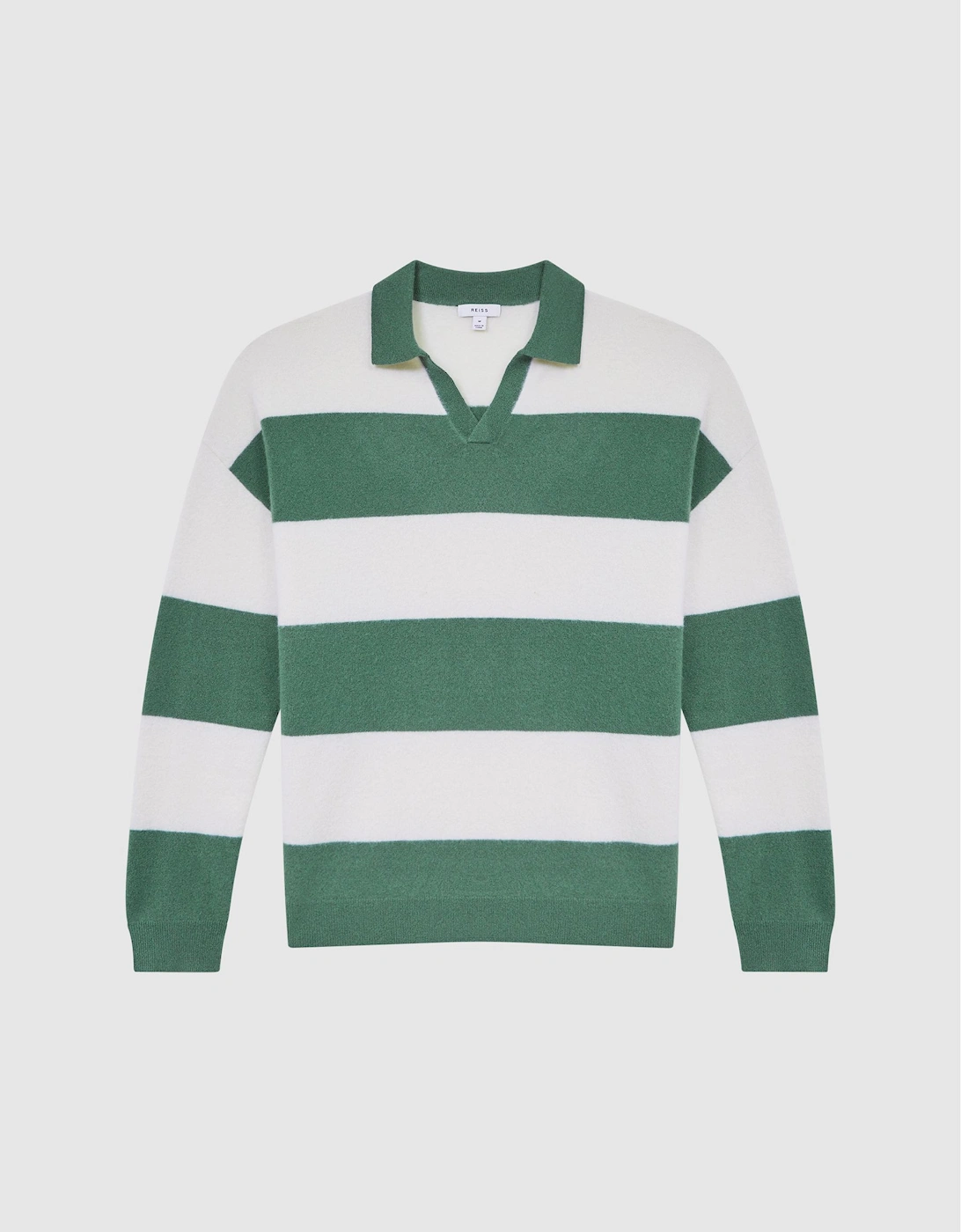 Striped Wool Rugby Shirt, 2 of 1
