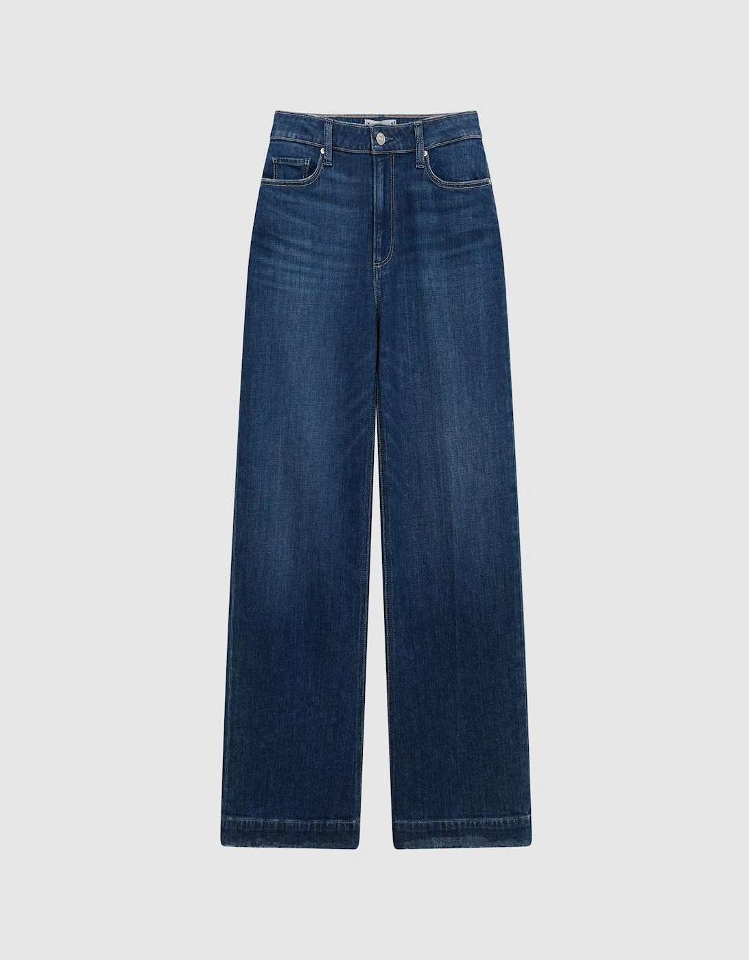 PAIGE High Rise Crop Flared Jeans, 2 of 1