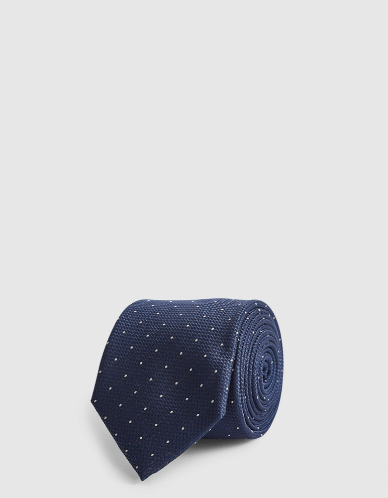 Silk Polka Dot Tie