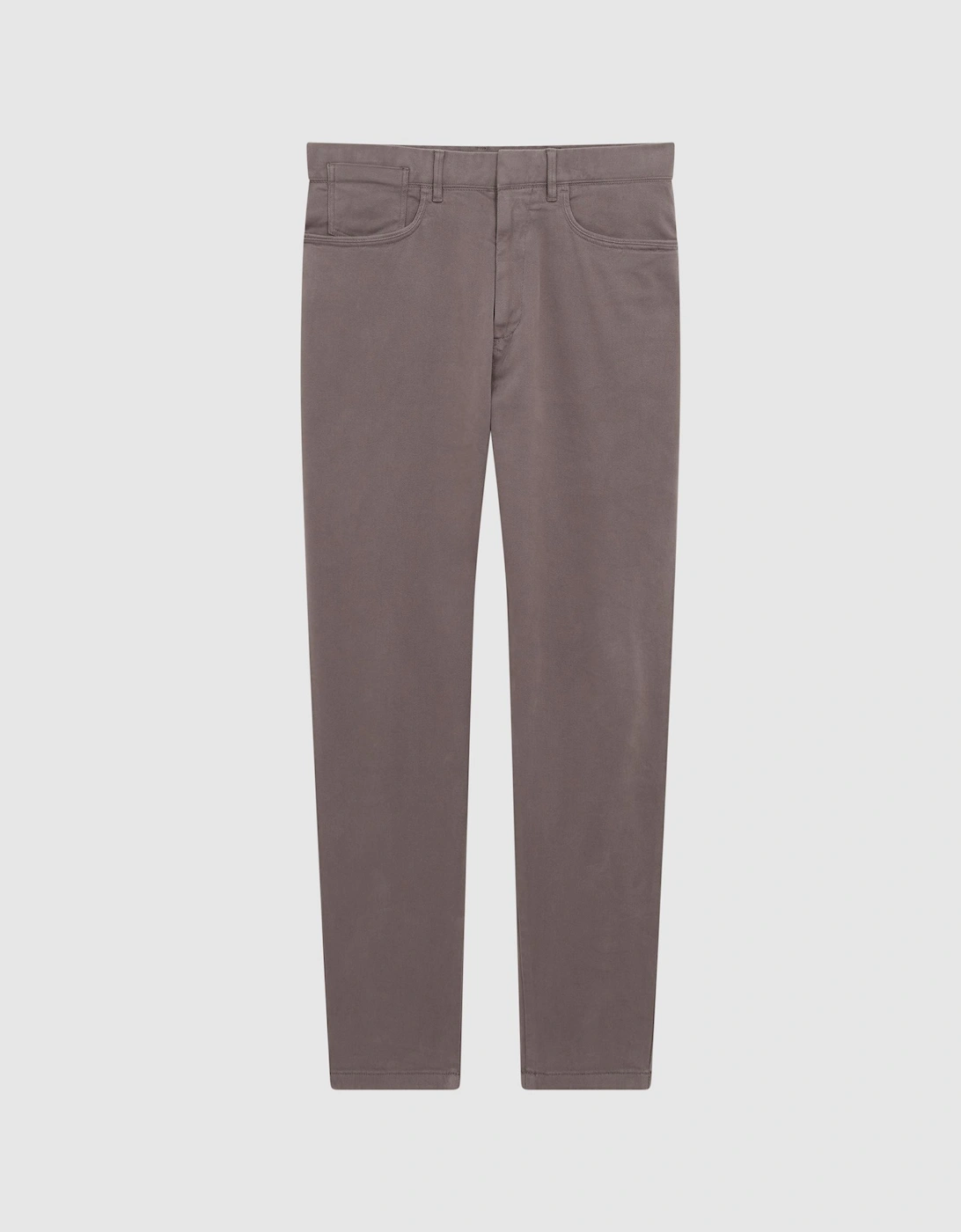 Brushed Cotton Relaxed Fit Trousers, 2 of 1