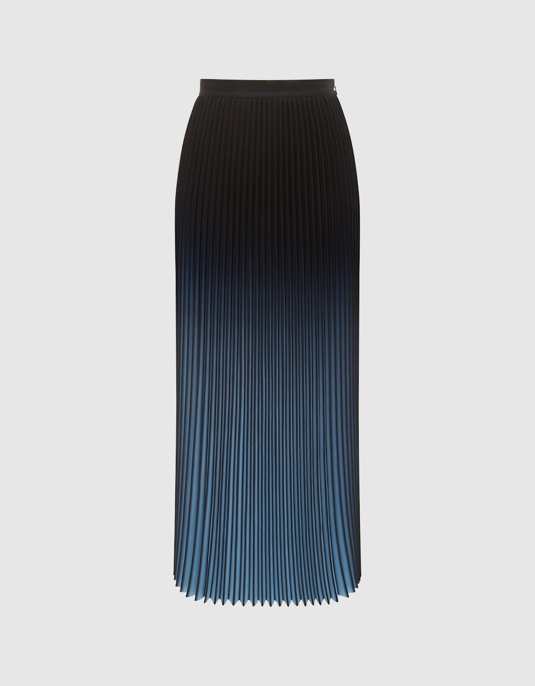 Ombre Pleated Midi Skirt, 2 of 1